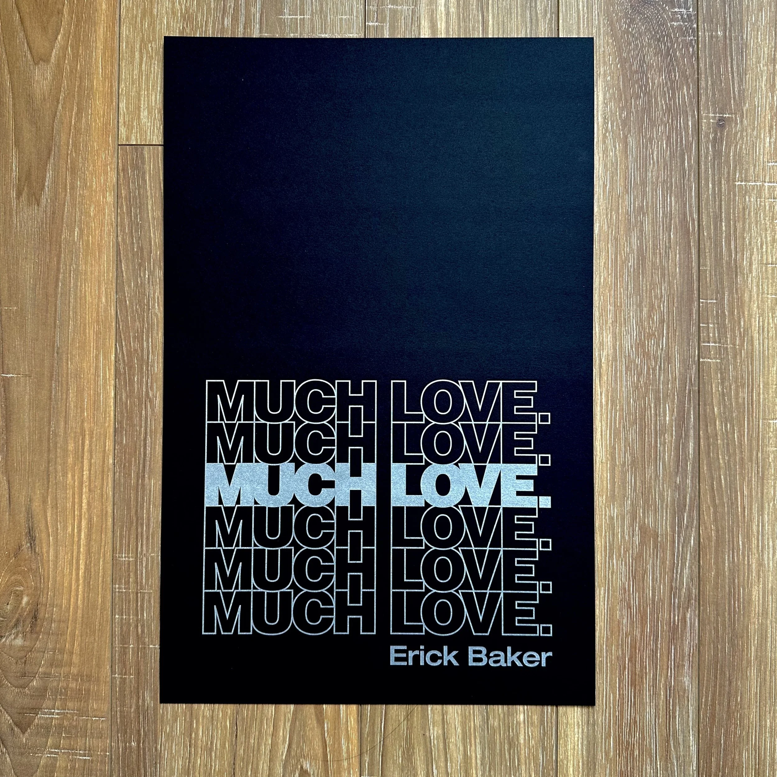 SO MUCH LOVE 2022 アートプリント SO MUCH LOVE 2022 アートプリント Much Love Art Print — Erick
